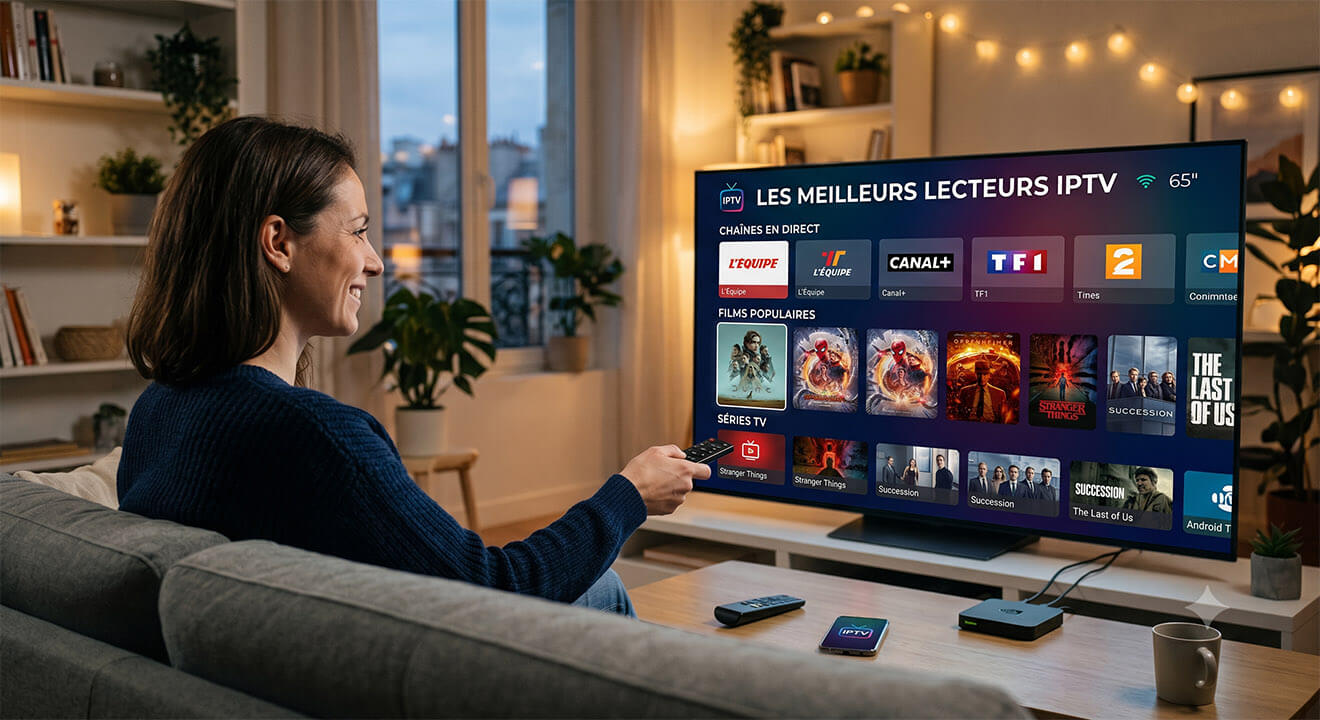 Amis regardant la TV